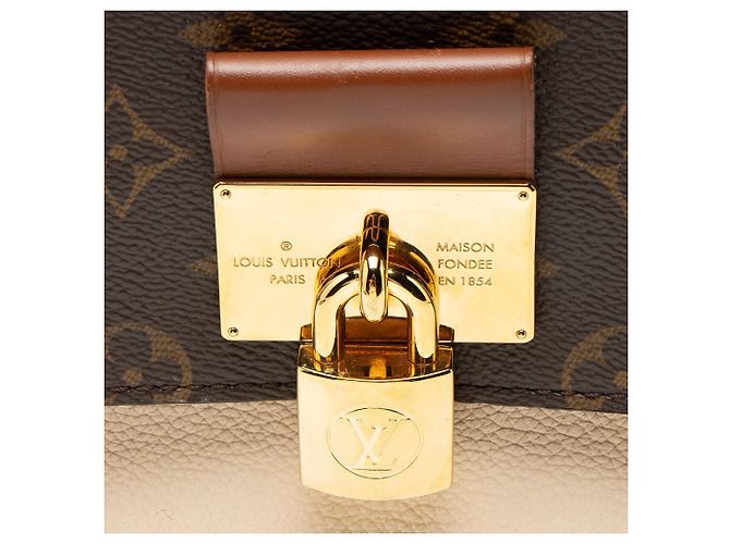 Louis Vuitton Monogram Canvas Vaugirard Top Handle Brown - view 9