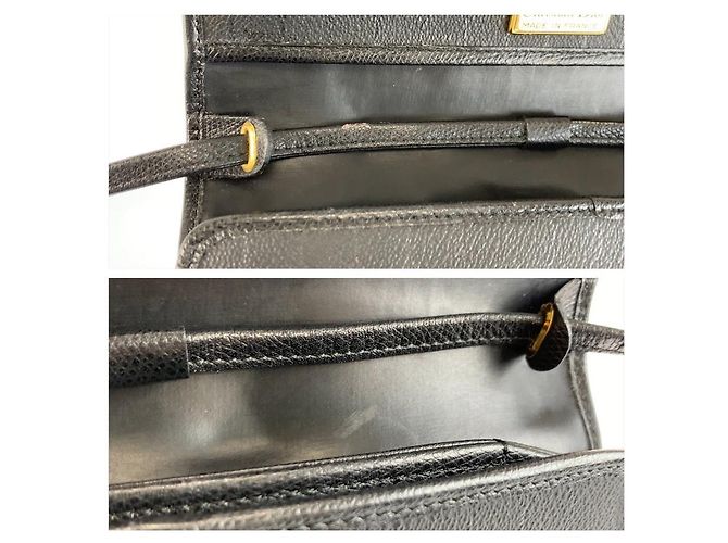 Autre Marque Borsa a tracolla Dior in pelle Nero - vista 5