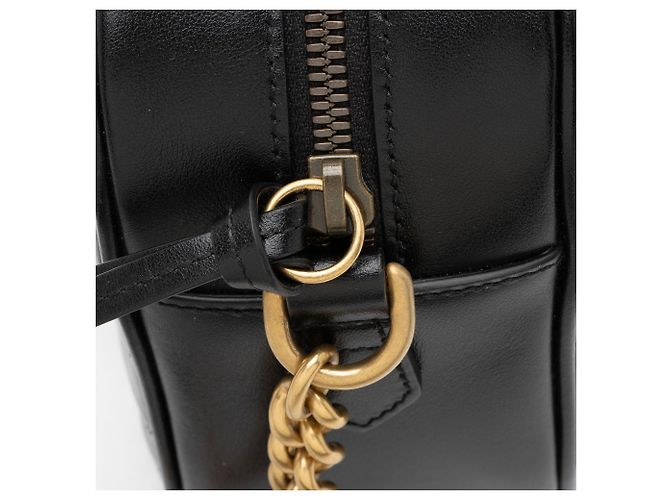 Borsa piccola GG Marmont in pelle matelassé Gucci Nero - vista 10