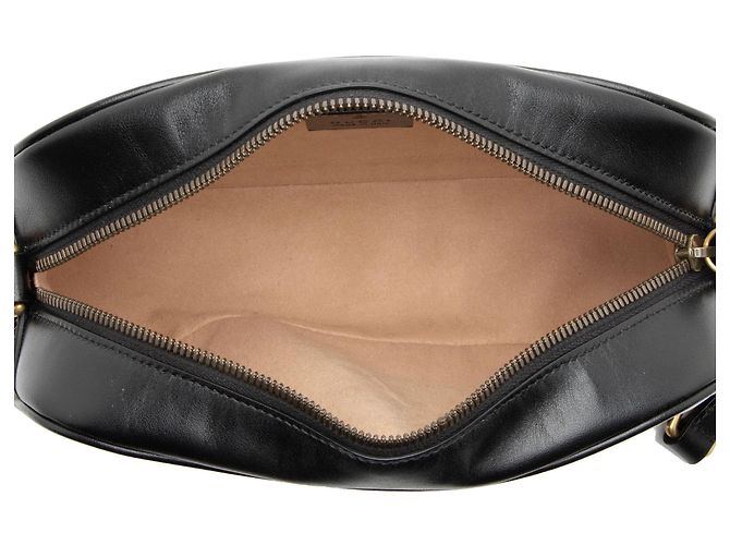 Borsa piccola GG Marmont in pelle matelassé Gucci Nero - vista 7