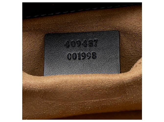 Gucci GG Supreme Padlock Small Schultertasche Braun Beige - Ansicht 6
