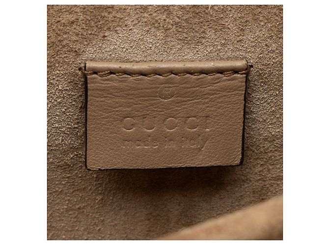 Borsa a tracolla piccola Gucci GG Supreme Dionysus Marrone Beige - vista 8