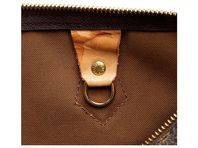 Bolso Louis Vuitton Monogram Canvas Speedy 30 Castaño - vista 10