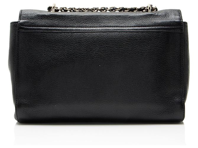 Mulberry Glossy Goat Lily Medium Schultertasche Schwarz - Ansicht 3