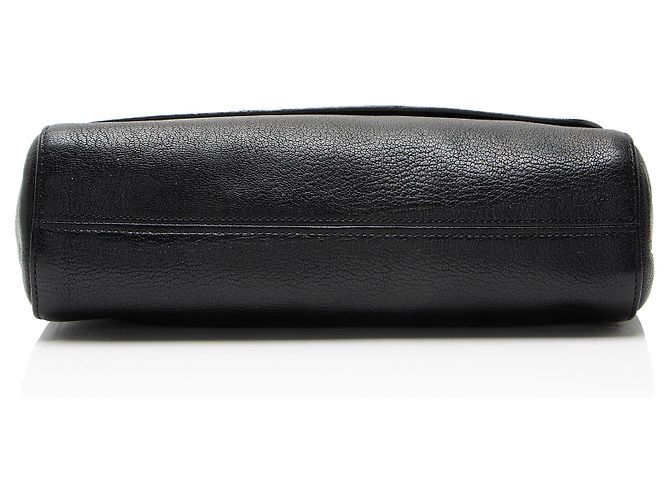Mulberry Glossy Goat Lily Medium Schultertasche Schwarz - Ansicht 4