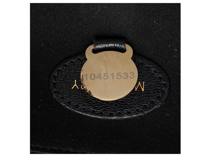 Mulberry Glossy Goat Lily Medium Schultertasche Schwarz - Ansicht 6