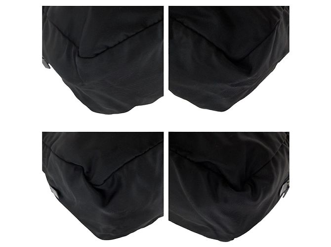 Borsa Gucci Boston in nylon nero - vista 3