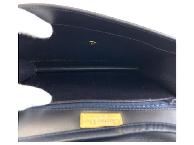 Dior Ribbon Schultertasche Blau - Ansicht 9