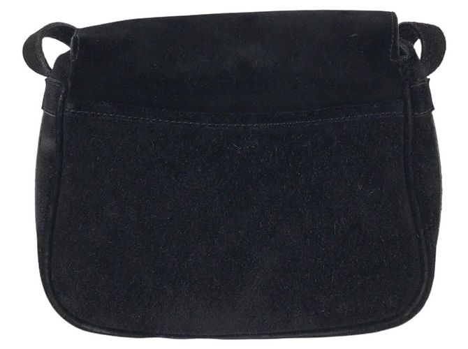 16 Céline Bolsa de Ombro em Camurça Celine Star Ball Preto - vista 2