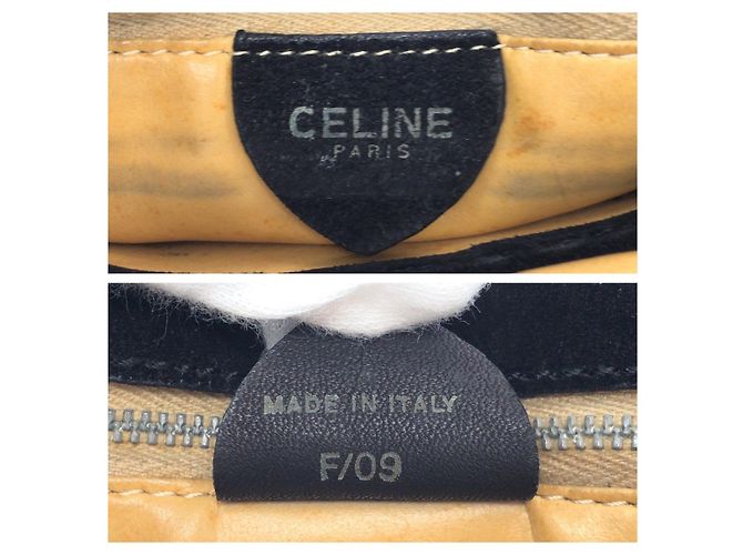 16 Céline Bolsa de Ombro em Camurça Celine Star Ball Preto - vista 4