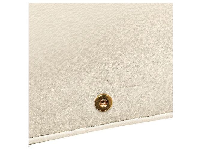 Borsa a tracolla Bottega Veneta Maxi Intrecciato Cassette Bianco - vista 8