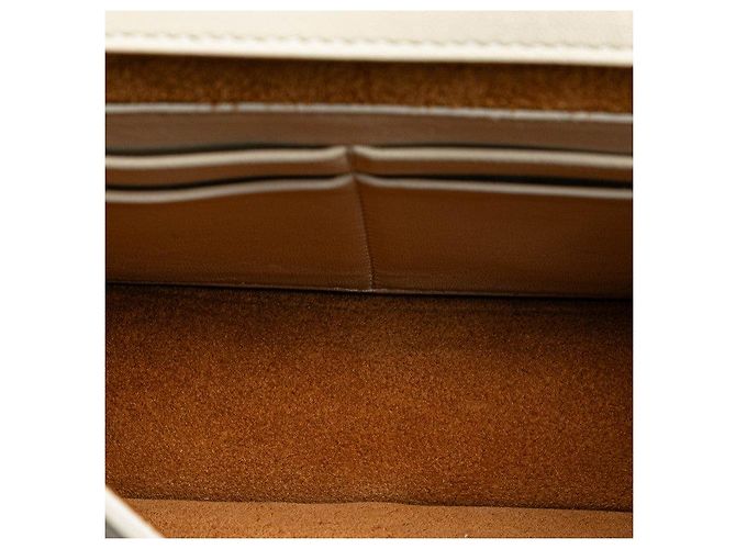 Borsa a tracolla Bottega Veneta Maxi Intrecciato Cassette Bianco - vista 9