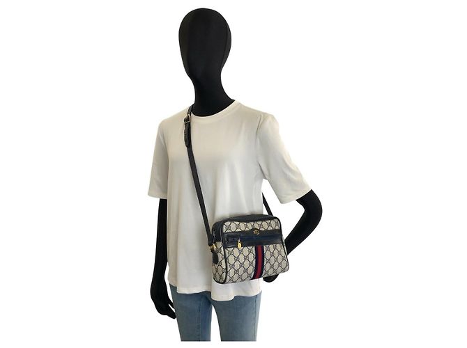 Borsa a tracolla Gucci GG Supreme Canvas Multicolore - vista 6