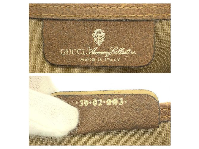 Gucci GG Supreme Tote Bag Braun Beige - Ansicht 4