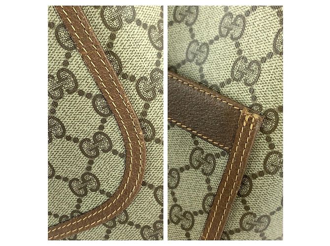 Gucci GG Supreme Tote Bag Braun Beige - Ansicht 5