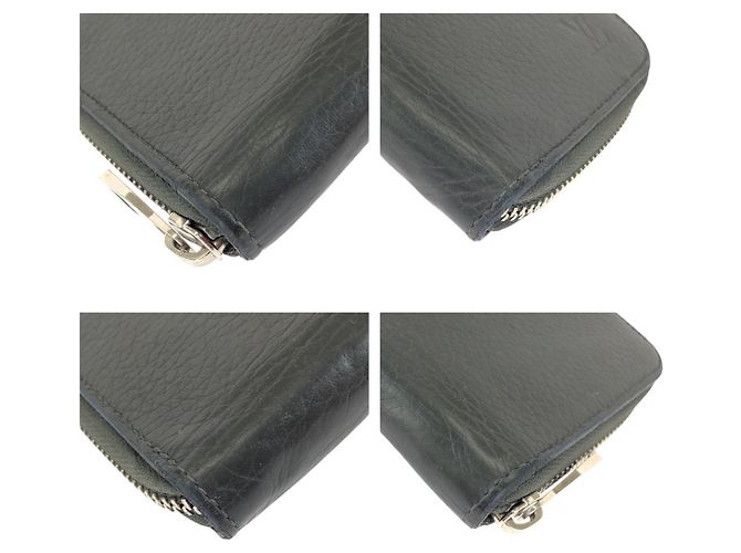 Louis Vuitton Zippy Wallet Vertical Preto - vista 3