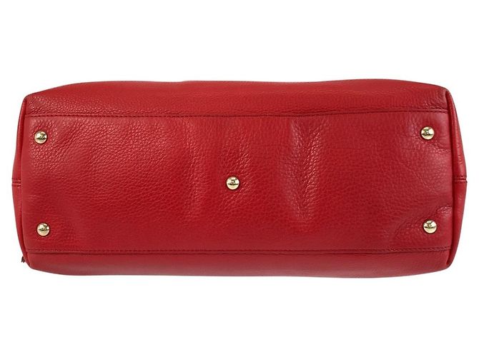 Bolsa tote Gucci Soho vermelha Vermelho - vista 9