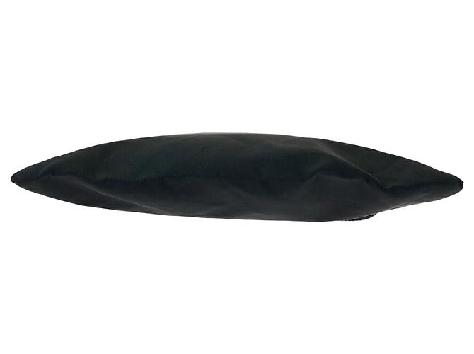 Sac bandoulière Prada Tessuto avec logo triangle Noir - vue 9
