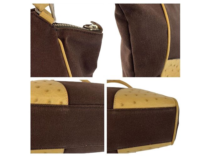 Borsa Tote Prada Triangle Logo Multicolore - vista 6