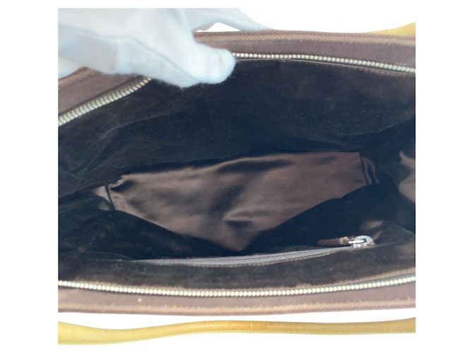Borsa Tote Prada Triangle Logo Multicolore - vista 9