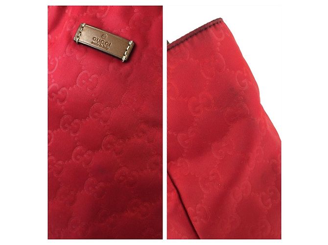 Borsa Tote Gucci GG Nylon 282439 Multicolore - vista 5
