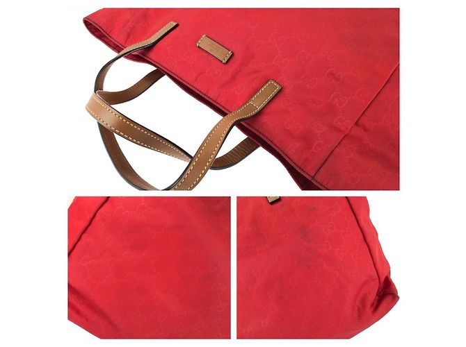 Borsa Tote Gucci GG Nylon 282439 Multicolore - vista 6