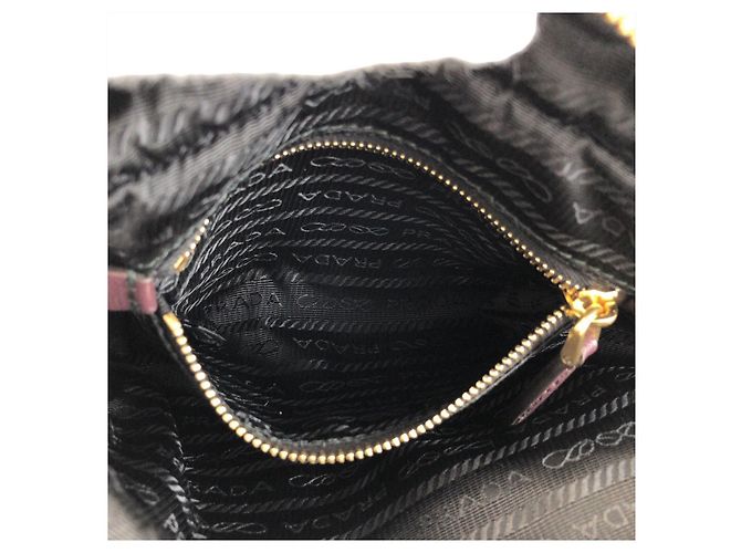 Beauty case Prada Tessuto Marrone - vista 7
