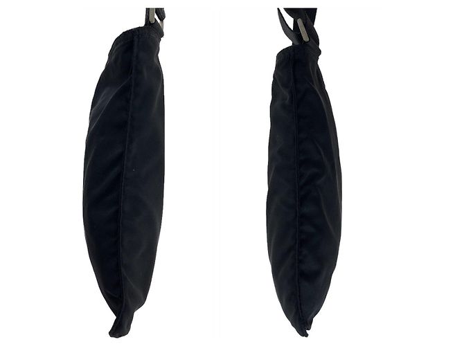 Sac bandoulière Prada Tessuto Noir - vue 8
