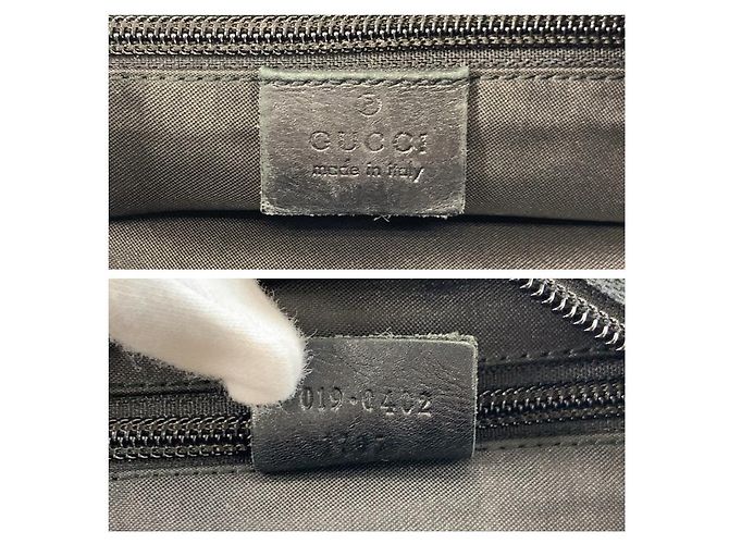 Bolso Tote Gucci GG Canvas Negro - vista 3