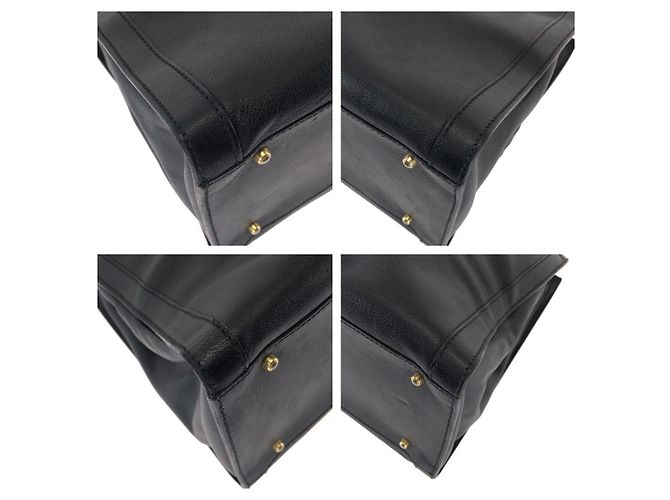 Saco Tote Gucci Bamboo Preto - vista 3