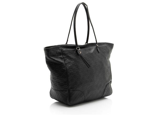 Gucci Guccissima Leather Bree Zip Medium Tote - FINAL SALE Schwarz - Ansicht 2