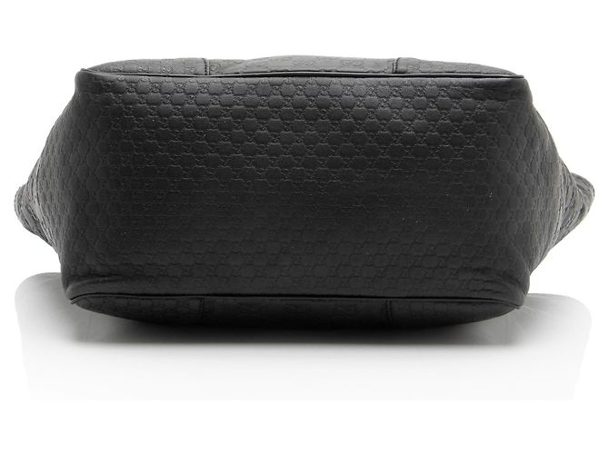 Gucci Guccissima Leather Bree Zip Medium Tote - FINAL SALE Schwarz - Ansicht 4