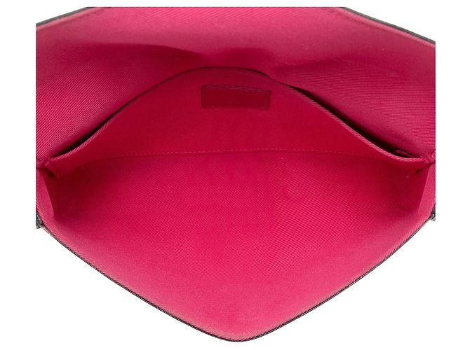 Louis Vuitton Monogram Vernis Valentine Felicie Pochette Rosa - vista 7