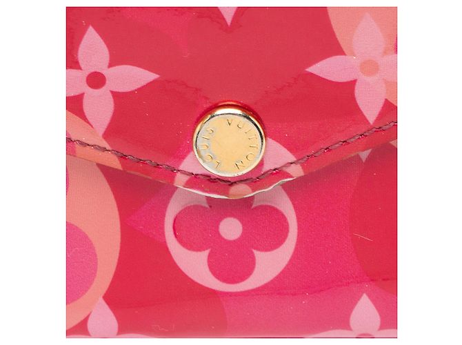 Louis Vuitton Monogram Vernis Valentine Felicie Pochette Rosa - vista 9