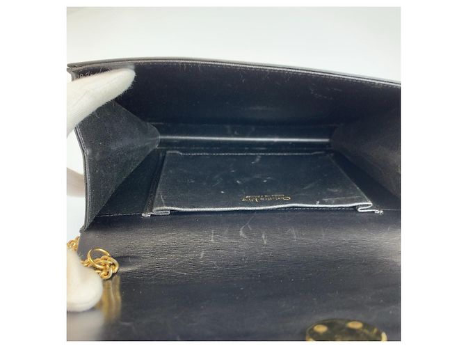 Dior Schultertasche mit Kette Schwarz - Ansicht 9
