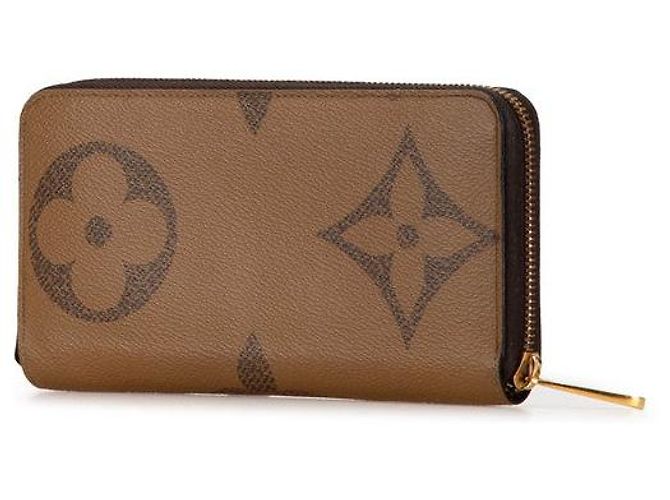 Louis Vuitton Zippy Wallet Monogram Giant Reverse M69353 Marron - vue 2
