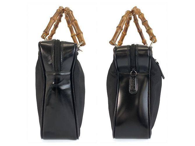 Bolso Gucci Bamboo 2way Negro - vista 7