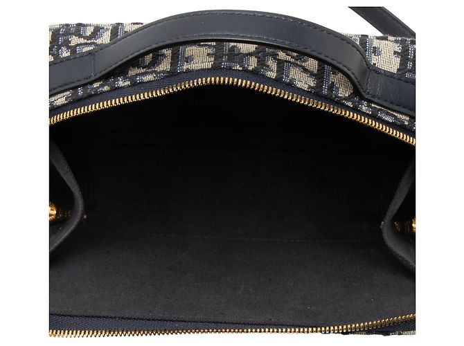 Autre Marque Dior Oblique 30 Montaigne Box Top Handle Azul - vista 7