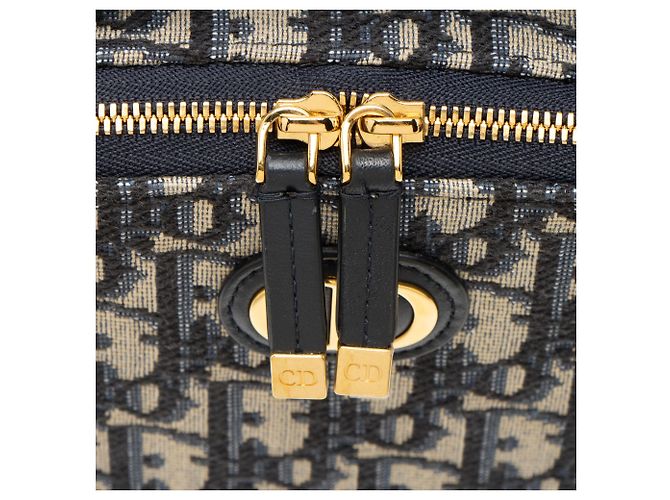 Autre Marque Dior Oblique 30 Montaigne Box Top Handle Azul - vista 9