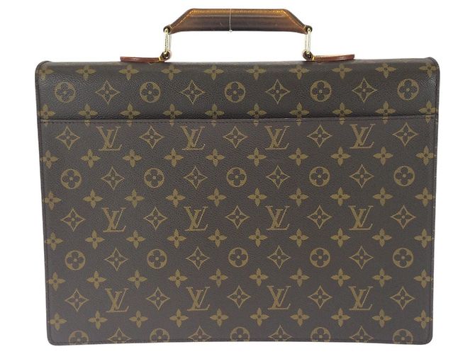 Louis Vuitton Monogram Serviette Conseiller Briefcase Marron - vue 2