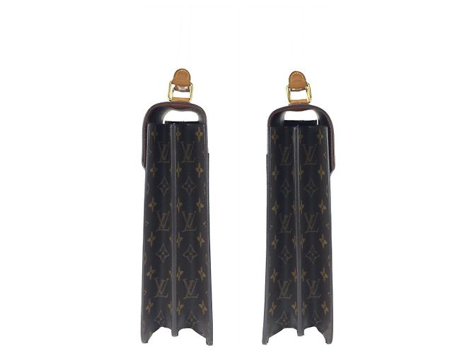 Louis Vuitton Monogram Serviette Conseiller Briefcase Marron - vue 8