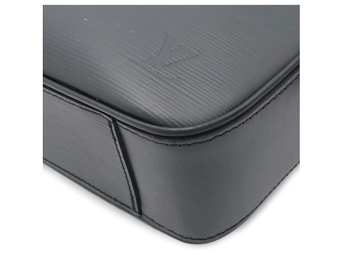 Louis Vuitton Epi Dandy Briefcase MM Schwarz - Ansicht 3