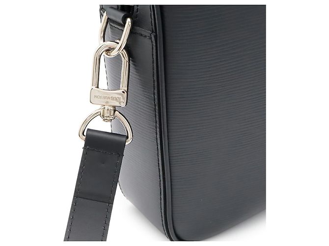 Louis Vuitton Epi Dandy Briefcase MM Schwarz - Ansicht 4