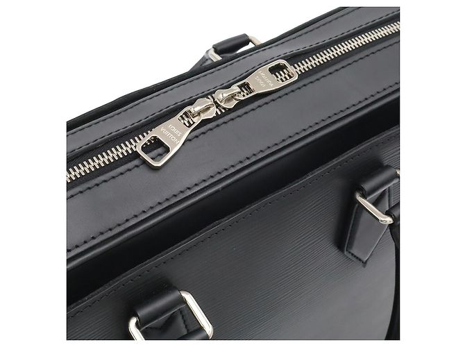 Louis Vuitton Epi Dandy Briefcase MM Schwarz - Ansicht 7