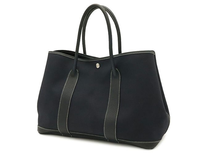 Hermès Saco Tote Hermes Garden Party PM Azul - vista 2