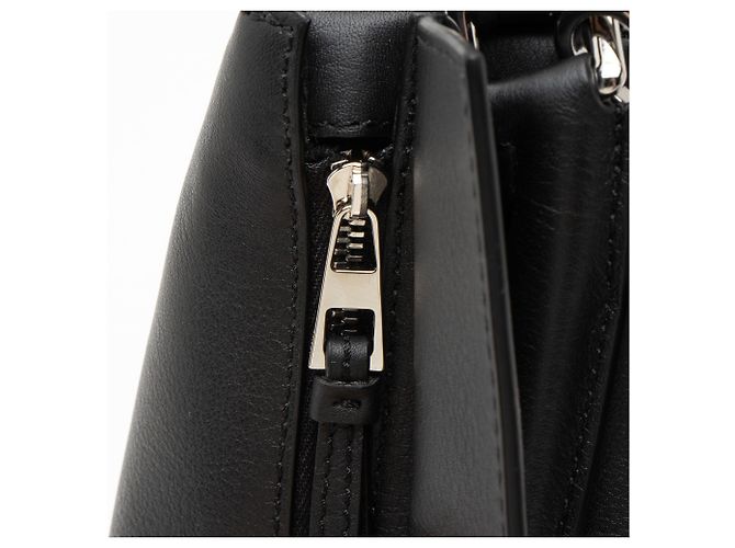 Bolsa Mini Puzzle Edge em pele de vitelo Loewe Preto - vista 10