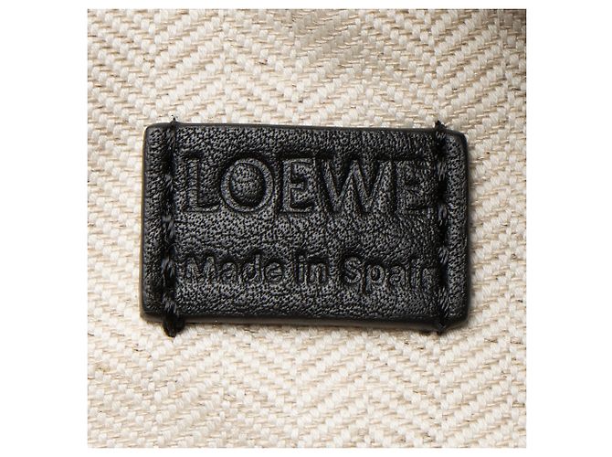 Bolsa Mini Puzzle Edge em pele de vitelo Loewe Preto - vista 8