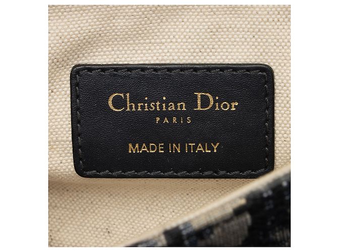 Autre Marque Mini Borsa Saddle Dior Oblique Blu - vista 8