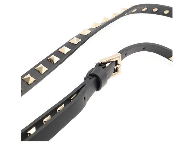 Valentino Garavani Bolsa de Ombro Valentino Rockstud Preto - vista 4