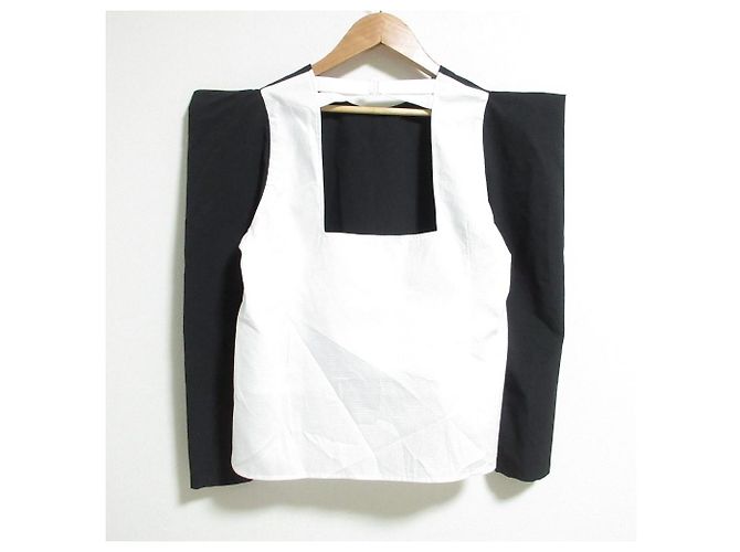 Autre Marque Blouse MOUJIC Power Shoulder Noir - vue 2